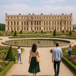 Palace of Versailles and its famous gardens