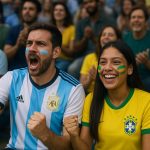 Football rivalry between Argentina and Brazil