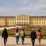 Schönbrunn Palace with its gardens