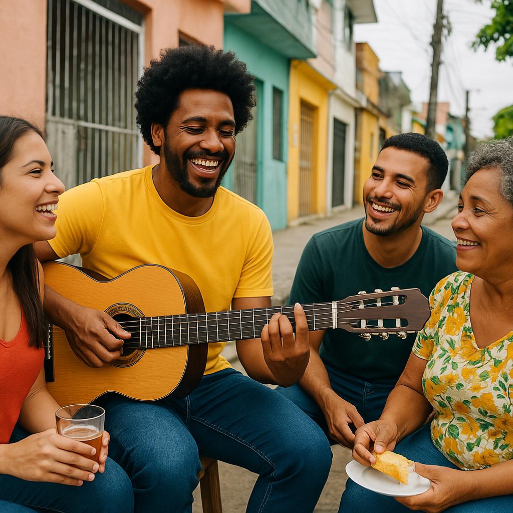 Music as part of everyday life throughout Brazil
