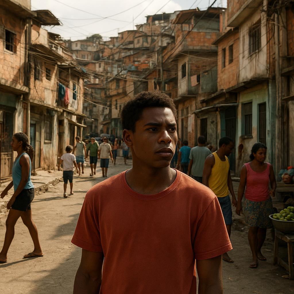Scene inspired by the film Cidade de Deus
