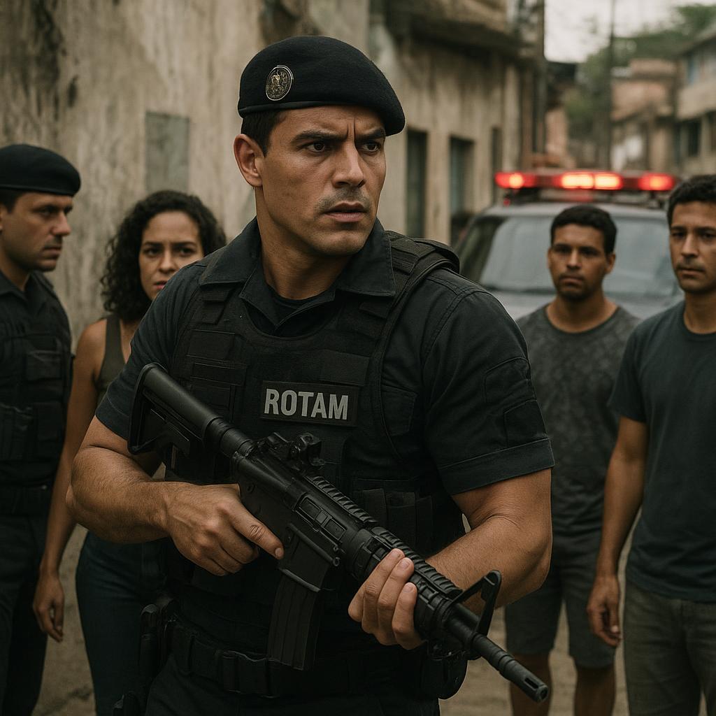 Brazilian police drama inspired by Tropa de Elite